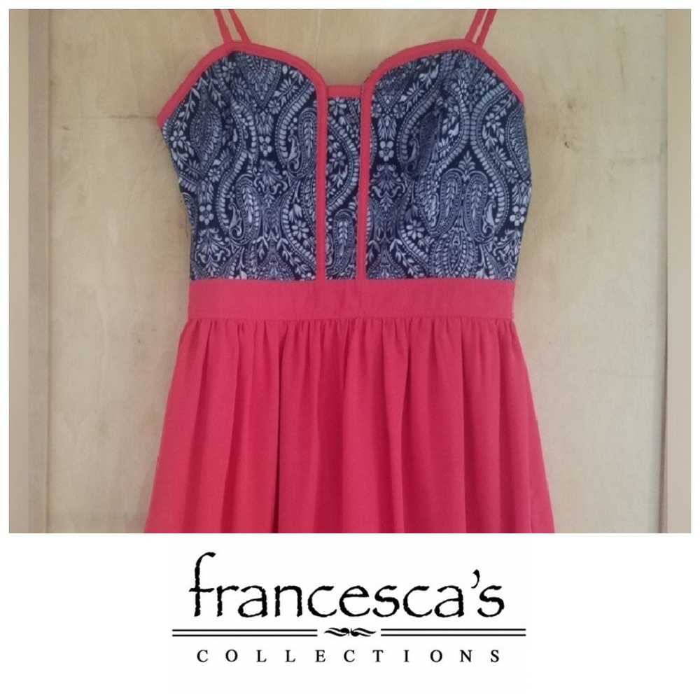 Francesca's Collection Red Dress